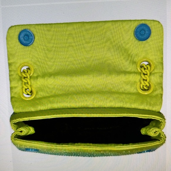 Kurt Geiger London Mini Kensington Embellished Fabric Convertible Cros… - Picture 4 of 8